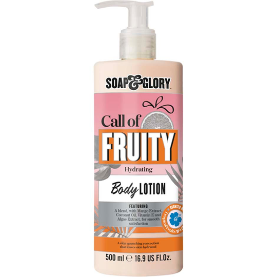 Call of Fruity Body Lotion for Softer and Smoother Skin, 500 ml Soap & Glory Vartalovoiteet
