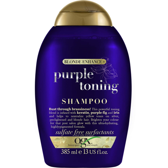 Ogx Purple Toning Shampoo 385 ml