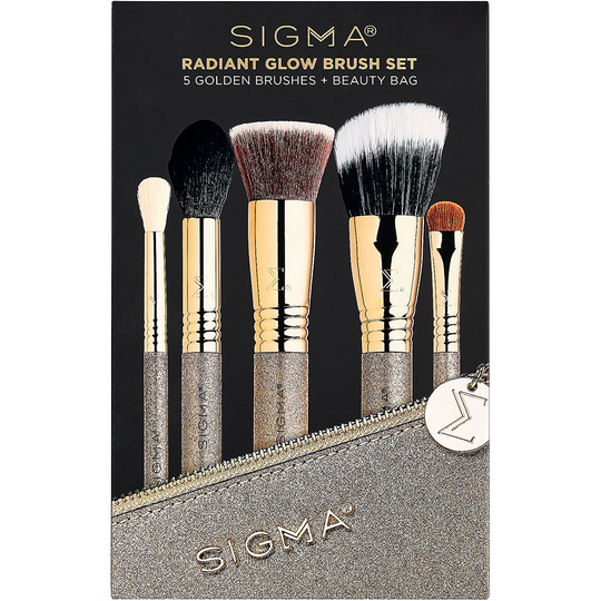 Radiant Glow Brush Set, Sigma Beauty Meikkisiveltimet