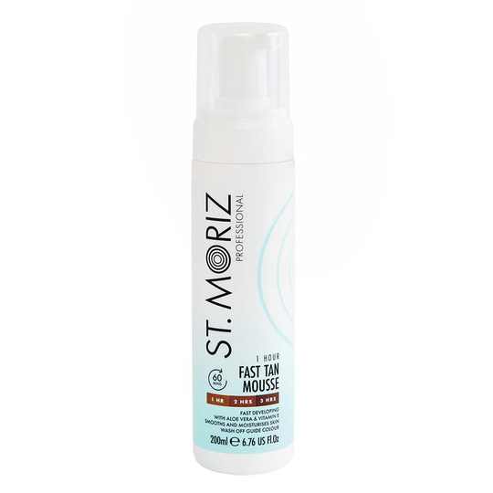 1 Hour Fast Tan Mousse, 200 ml St Moriz Advanced Pro Rusketus