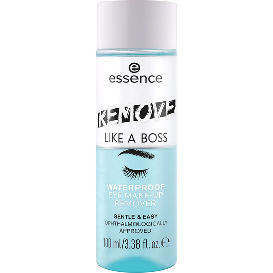 Remove Like A Boss Waterproof Eye Makeup Remover, 100 ml essence Meikinpoistoaine