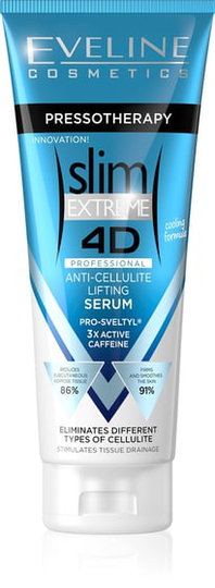 Eveline Slim Extreme 4D Professional Pressotherapy Anti-Cellulite Lifting Serum 250 ml