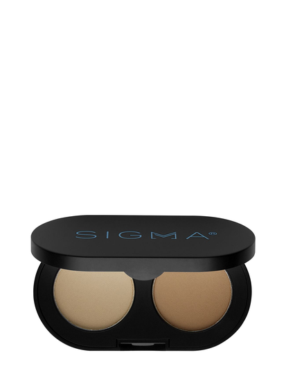 Color + Shape Brow Powder Duo Kulmakarvat Beige SIGMA Beauty