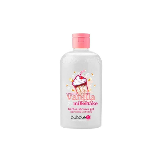 Vanilla Milkshake Bath & Shower Gel, 500 ml BubbleT Suihku- ja kylpytuotteet