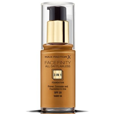 Max Factor Facefinity All Day Flawless 3In1 Spf20 No. Tawny 30ml Fondation
