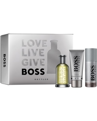Boss Bottled Gift Set, EdT 100ml + Deospray 150ml + Shower Gel 100ml