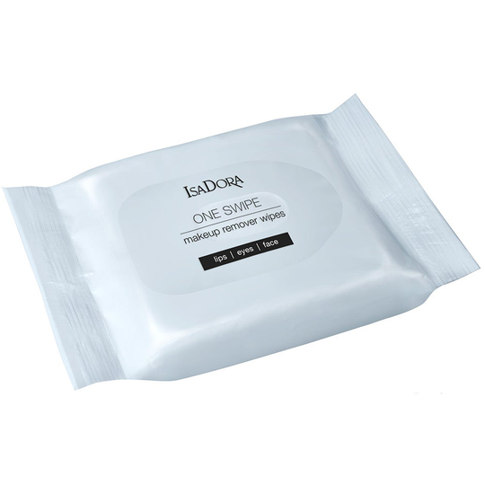 One Swipe Makeup Remover Wipes, 25 pcs IsaDora Ihonpuhdistus
