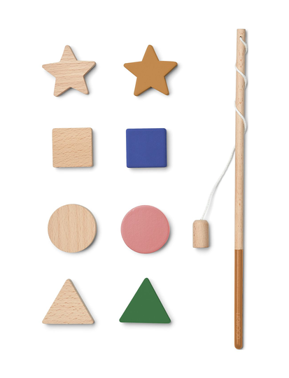 Sebastian Fishing Game Toys Puzzles And Games Games Active Games Sininen Liewood