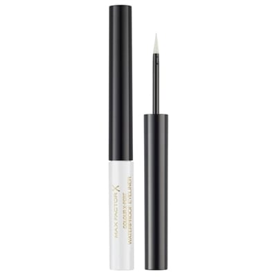 Max Factor Colour X-Pert vedenpitävä silmänrajauskynä nro.00 White Metallic 1.7ml
