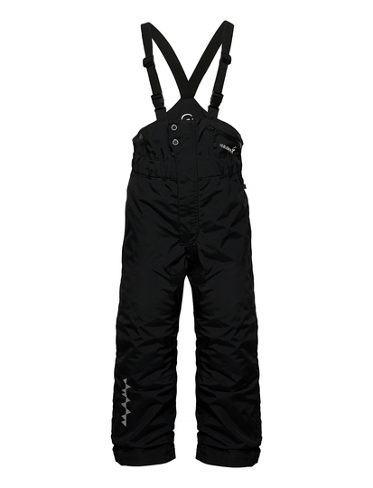 Powder Winter Pant Kids Black 110 Outerwear Snow/ski Clothing Snow/ski Pants Musta ISBJÖRN Of Sweden