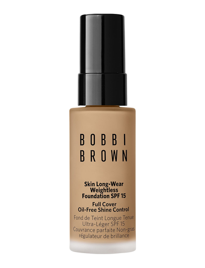 Mini Skin Longwear Weightless Foundation Spf 15, W-036 Warm Sand Meikkivoide Meikki Bobbi Brown
