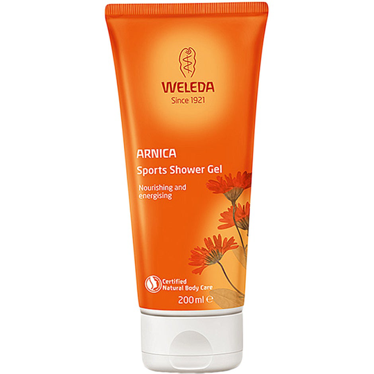 Weleda Arnica Sports Shower Gel, 200 ml Weleda Suihku- ja kylpytuotteet