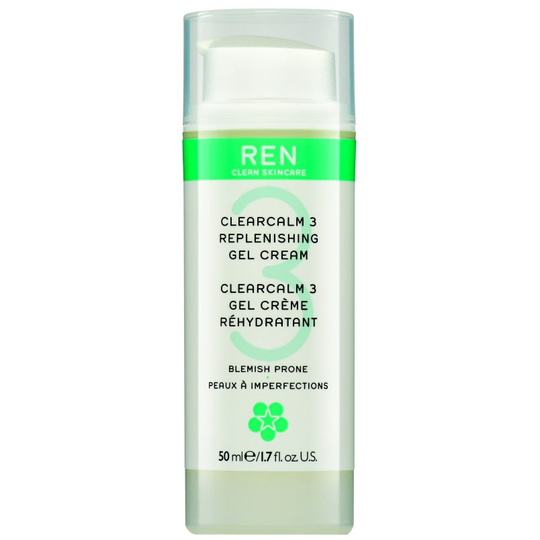 Clearcalm 3 Replenishing Gel Cream, 50 ml REN 24h-voiteet