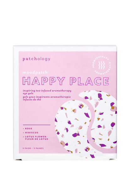 Moodpatch Happy Place Eye Gels - 5 Pairs/Box Beauty WOMEN Skin Care Face Eye Patches Nude Patchology