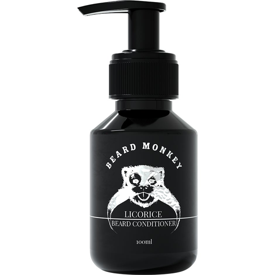Licorice Beard Conditioner, 100 ml Beard Monkey Parta & Viikset
