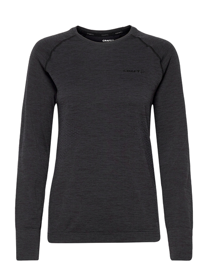 Core Dry Active Comfort Ls W T-shirts & Tops Long-sleeved Musta Craft