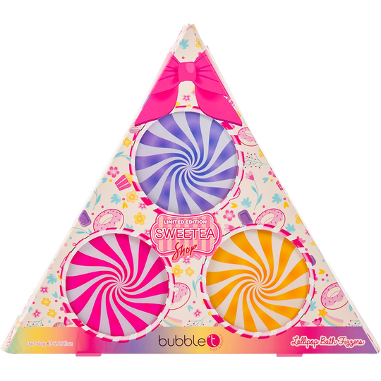 BubbleT Sweetea Lollipop Bath Fizzer Set