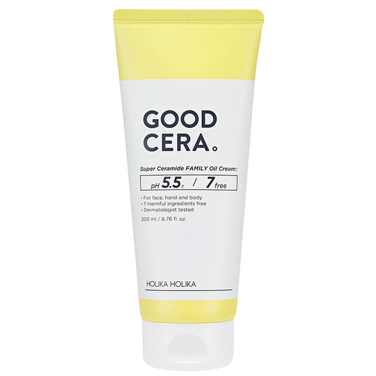 Good Cera Super Ceramide Family Oil Cream, 200 ml Holika Holika Päivävoiteet