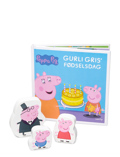 Peppa Pig - Happy Birthday Toys Puzzles And Games Games Active Games Vaaleanpunainen Gurli Gris
