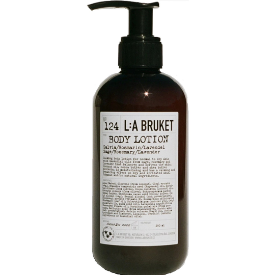 L:A Bruket 124 Body Lotion Sage/Rosemary/Lavender 240 ml
