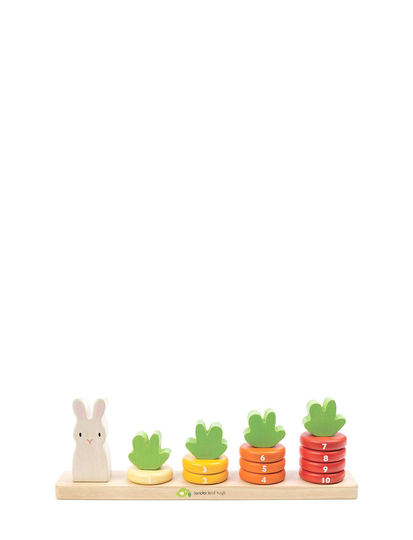 Stacker Game Counting Carrots Toys Baby Toys Educational Toys Activity Toys Monivärinen/Kuvioitu Tender Leaf