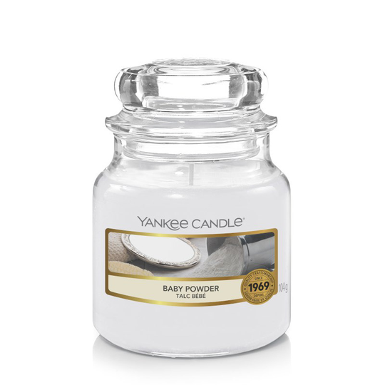 Yankee Candle Baby Powder Small Jar 40 h