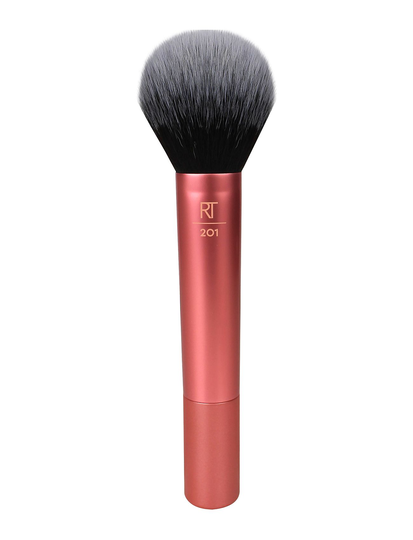 Real Techniques Powder Brush Multilingual Beauty WOMEN Makeup Makeup Brushes Face Brushes Powder Brushes Vaaleanpunainen Real Techniques