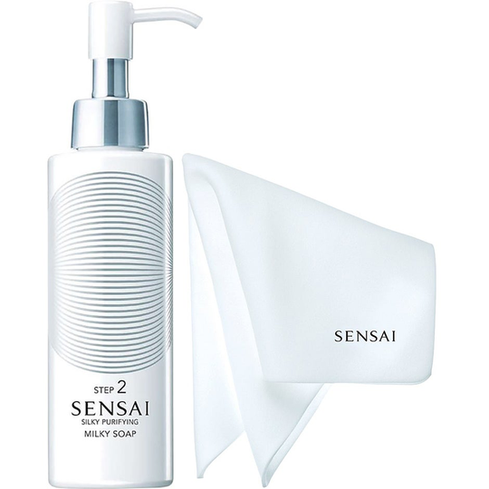 Silky Purifying Step 2 Milky Soap, Sensai Ihonhoitopakkaukset