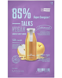 Talks Vegan Squeeze Sheet Mask [Super Energizer], 27g