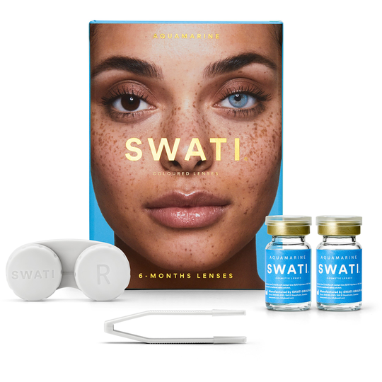 SWATI Cosmetics Natural colours Aquamarine