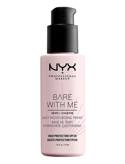 Bare With Me Hemp Spf 30 Daily Protecting Primer Pohjustusvoide Meikki Nude NYX PROFESSIONAL MAKEUP