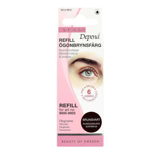 Depend Everyday Eye Kulmaväri Refill Mustanruskea