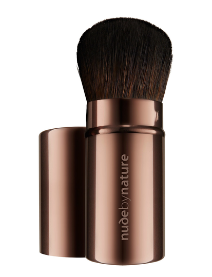 Brushes 10 Travel Brush Beauty WOMEN Makeup Makeup Brushes Face Brushes Powder Brushes Nude Nude By Nature
