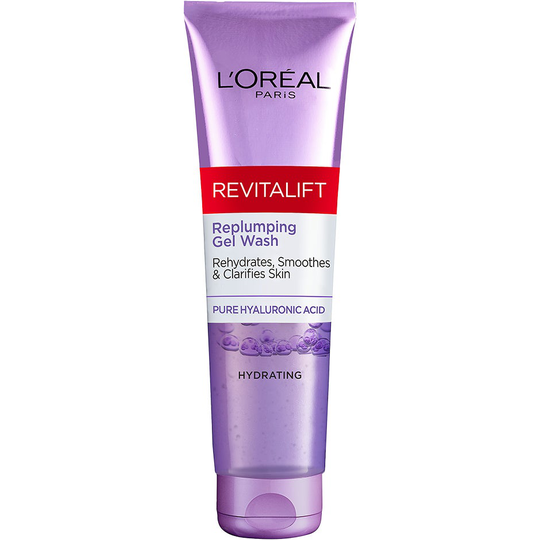 Revitalift Filler [+HA] Replumping Gel Wash, 150 ml L'Oréal Paris Meikinpoistoaine