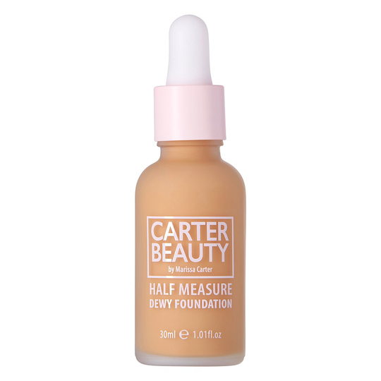 Carter Beauty Cosmetics Half Measure Dewy Foundation Sticky Toffe