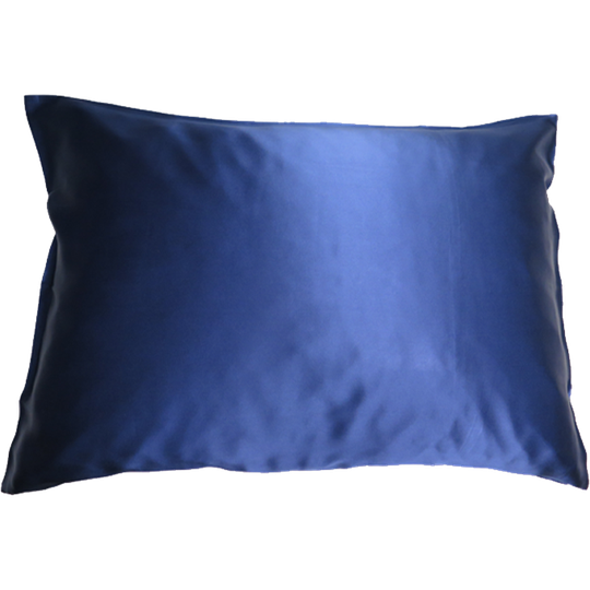 Soft Cloud Mulberry silk pillowcase 50x60 cm navy