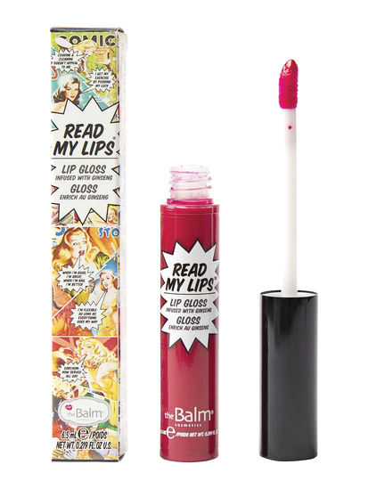 Read My Lips Lipgloss- Hubba Hubba! Huulikiilto Meikki Vaaleanpunainen The Balm