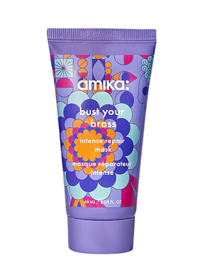 Bust Your Brass Cool Blonde Intense Repair Mask Hiusnaamio Nude AMIKA
