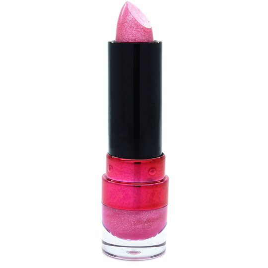 W7 3D Glitter Kiss Lipstick Galactic Pink