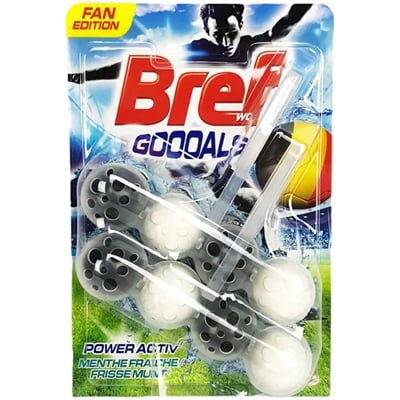 Bref Power Activ WC-pönttöblokki mintulla 2 x50 g