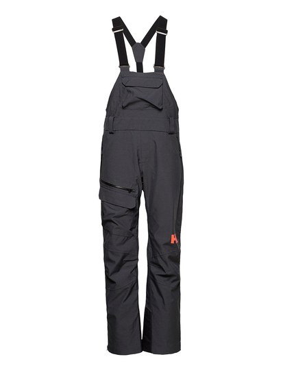 W Powderqueen Bib Pant Sport Pants Harmaa Helly Hansen
