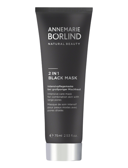 2 In 1 Black Mask Beauty WOMEN Skin Care Face Face Masks Clay Mask Nude Annemarie Börlind