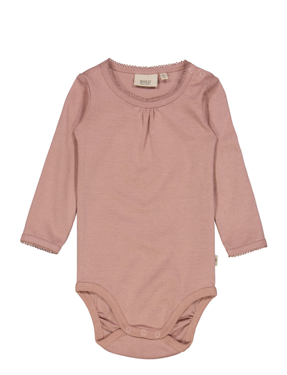 Body Frills Bodies Long-sleeved Vaaleanpunainen Wheat