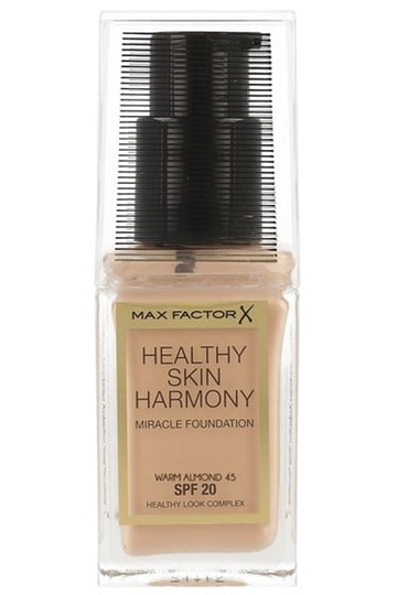 Max Factor Healthy Skin Harmony Miracle Foundation nro 45 Lämmin manteli 30ml