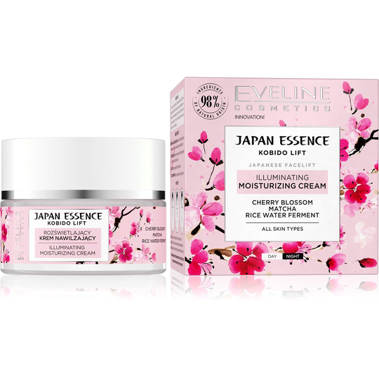 Eveline Cosmetics Japan Essence Illuminating Moisturizing Cream