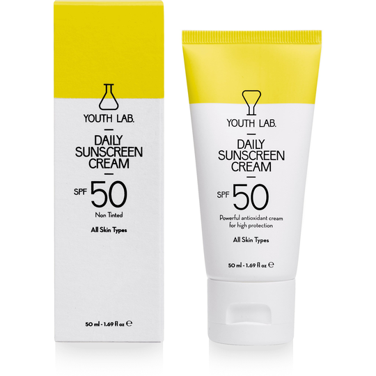 Youth Lab Daily Sunscreen Cream Spf50 Not Tinted All Skin Types 5