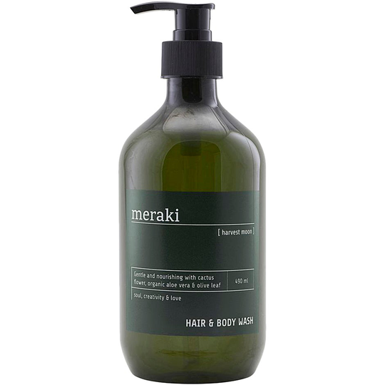 Harvest Moon Hair & Body Wash, 490 ml Meraki Kylpy & Suihku