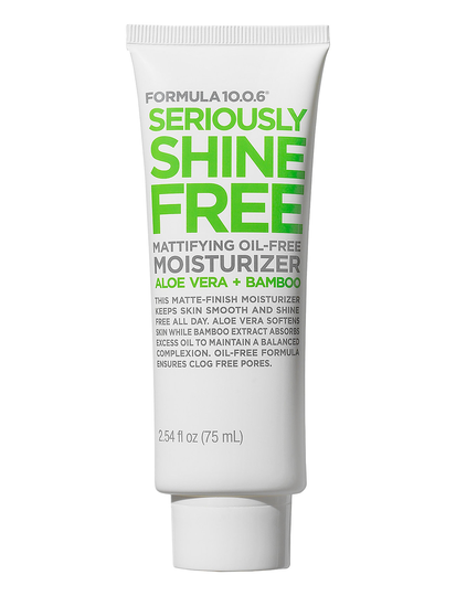 Formula 10.0.6 Seriously Shine Free - Mattifying Moisturizer Kosteusvoide Kasvovoide Ihonhoito Nude Formula 10.0.6