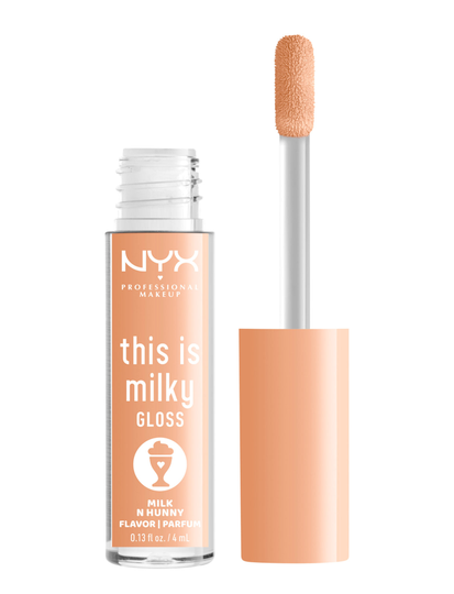 This Is Milky Gloss Huulikiilto Meikki Oranssi NYX PROFESSIONAL MAKEUP