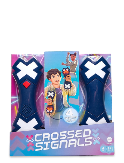 Crossed Signals Toys Puzzles And Games Games Active Games Sininen Mattel Games